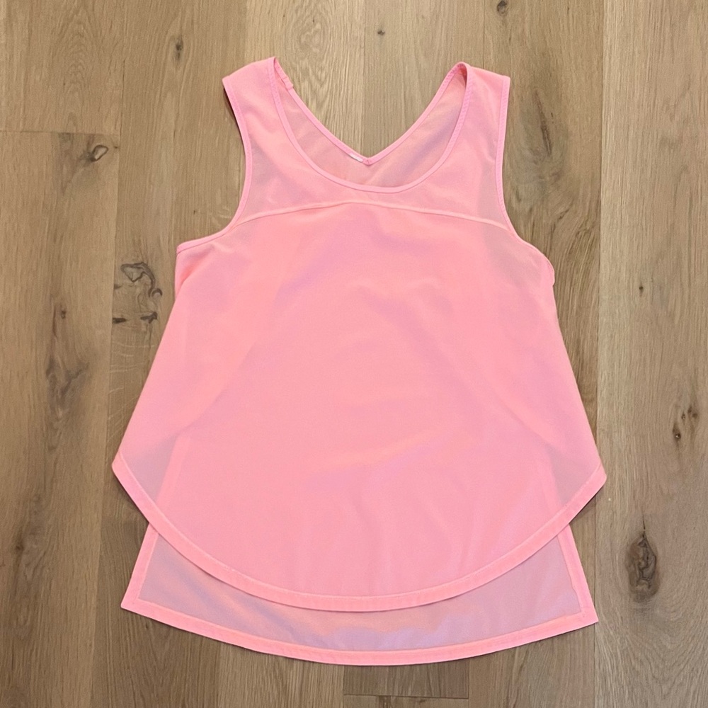 Lululemon Run: Split Singlet Hi Low Side Split Ta… - image 6